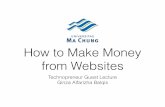 How to Make Money - gabalqis.files.wordpress.com · • Registrar lokal, bisa bayar pakai rekening bank (ex: Jagoanhosting, Idwebhost, Niagahoster, Domainesia) • Registrar luar,