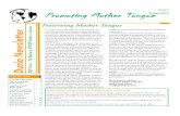 Issue 4 Promoting Mother Tongue October 2015blogs.ibo.org/sharingpyp/files/2016/06/Dunia-Newsletter-October... · Issue 4 Promoting Mother Tongue October 2015 wsletter Promoting mother