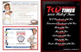 2009 Hall of Fame TIMES - Certain Victory - A survivor's ...certainvictory.com/Articles/TKDT_Hall_Fame.pdf · Hapkido into the new millennium. ... former World and European champion