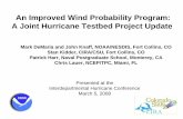 An Improved Wind Probability Program: A Joint Hurricane ... · An Improved Wind Probability Program: ... 70.0 to 80.0 80.0 to 90.0 90.0 to 100.0 100.0 to 110.0 110.0 to 120.0 ...