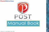 Manual Book - post.co.id · All Negotiations - Menampilkan semua Saham yang diperdagangkan pada Pasar Negosiasi pada hari tersebut. Personal Quotes - Informasi dari daftar saham pilihan