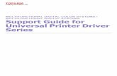 MULTIFUNCTIONAL DIGITAL COLOR SYSTEMS / …business.toshiba.com/downloads/KB/f1Ulds/12381/SupportGuideFor... · Sharing the printer Users on the same network can share TOSHIBA Multifunctional