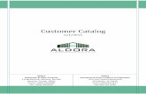 Customer Catalog - aldora-architectural.com · Flat Glass, Section 6, Table 1. 2) All fabrication is subject to acceptable tolerances as specified by ASTM for fabricated glass. k.