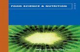 FOOD SCIENCE & NUTRITION - uclouvain.be · FOOD SCIENCE & NUTRITION 2009 design Geluck, Suykens & partners couverture:Mise en page 1 19/11/08 16:02 Page 1. FOOD SCIENCES AND NUTRITION