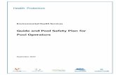 Guide and Pool Safety Plan for Pool Operators · Guide and Pool Safety Plan for . Pool Operators. September 2015 . Guide and Pool Safety Plan ... (2ft) deep, owned/operated by educational,