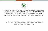 HEALTH FINANCING TO STRENGTHEN THE PROCESS OF …inahea.org/files/hari3/Andi Saguna - Roren Kemenkes RI.pdf · 2015-04-15 · • NHA provides financial scheme and overall disbursement
