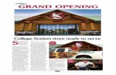 GRAND OPENING - Texas Hunting & Fishing | Lone Star ... · est fishing or hunting trip.” ... ‘We’ll have 3,500 new guns here by the time of the Grand Opening’ ... from the