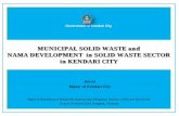 MUNICIPAL SOLID WASTE and NAMA DEVELOPMENT in … 2 - 4... · based on Indonesian National Standard (SNI 19-3964-1994) ...