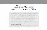 Aligning Your Twitter Strategy with Your Business CHAPTER 6 / ALIGNING YOUR TWITTER STRATEGY WITH YOUR BUSINESS ULTIMATE GUIDE TO TWITTER FOR BUSINESS Promote webinars, conferences,
