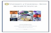 edit BIOSAFETY MANUAL TOC dots 11-7-2012 · BIOSAFETY LEVEL-3 LABORATORIES..... 79 . 18.2. General Principles. 18.3. Specific Responsibilities, Practices and Procedures ... The UCI