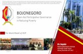 Bojonegoro: Open and Participative Governance in Reducing … · HAPPY PEOPLE OF BOJONEGORO BOJONEGORO’S WAY IN BUDGETING. BUSSINESS PROCESS OF OPEN DATA CONTRACT IN BOJONEGORO
