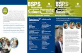 BSPS - University of Toledo · UT’s BSPS graduates are among the most highly sought after in the nation because of the training and expertise they gain in their course work and