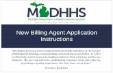 CHAMPS Billing Agent Application Instructions - michigan.gov · Register for MILogin and CHAMPS MILogin is a website that allows a user to enter one ID and password in order to access