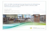 EPC-15-085: Building Energy Baseline & Modeling Report for ... · EPC-15-085: Building Energy Baseline & Modeling Report Abbreviations and Acronyms AC Air Conditioner AHU Air handler