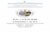 Telangana university,Dichpally, Nizamabad TELANGANA … · Telangana university,Dichpally, Nizamabad 1 TELANGANA UNIVERSITY Dichpally, Nizamabad-503322 ( A State University Established