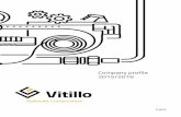 Company profile 2015/2016 - Vitillo · Company profile 2015/2016 English. Our history Vitillo was established Opening of the second fittings factory The production of braided hoses