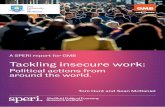 Tackling insecure work - speri.dept.shef.ac.uksperi.dept.shef.ac.uk/wp-content/uploads/2018/11/...from...for-GMB.pdf · work (not including the self-employed)1 whilst research for