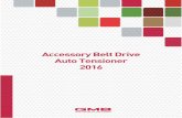 Accessory Belt Drive Auto Tensioner 2016 Ver. 2016-02 - .Accessory Belt Drive Auto Tensioner . Accessory