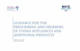GUIDANCE FOR THE PRESCRIBING AND ORDERING OF STOMA ... · NHS FIFE Guidance for the Prescribing of Stoma Appliances and Additional Products 2017 . REQUESTING PRESCRIPTIONS • Patients