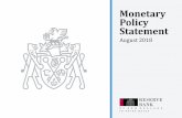 August 2018 Monetary Policy Statement - rbnz.govt.nz · 1 RESERVE BANK OF NE ZEALAN/ MTAR P STAM AUGUST 2018 Monetary Policy Statement August 2018 Projections finalised on 1 August