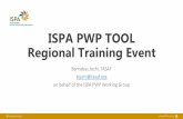 ISPA PWP TOOL Regional Training Eventispatools.org/indonesia-training/public-works-tool-introduction.pdf · Desk Review to pre-populate the questionnaires. 5. ... Areas that ISPA