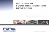 Volume 48 / Issue 3 / November 2017 - fdrsinc.org · Journal of Food Distribution Research Volume 48, Issue 3 November 2017 Volume 48, Issue 3 1 Supply Chain Barriers to Healthy,