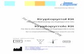 For Kryptopyrrol Kit - Amazon Simple Storage Service · Artikel aus Comed 01 2. Jackson JA, Riordan HD, Neathery S, Riordan N (1997) Urinary pyrroles in health and disease. J Orthomol