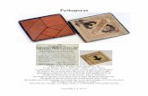 Pythagoras - storer/JimPuzzles/PACK/Richter12-Pythagoras/... · The Pythagoras Booklet Shapes Described