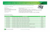Lexmark C746 / C748 Color Laser Printers - Print, secure ... · Lexmark C746 / C748 Color Laser Printers ... TAA Cyan Standard Yield Return Program Toner Cartridge (7k) ... Lexmark