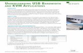 Understanding UsB Bandwidth and KVM applications · Specifications subject to change without notification. ©2010 Icron Technologies. 90-00765-A01 Understanding UsB Bandwidth and