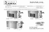 STP Eng 0715 - for PDF - SAWO · Sawo is not responsible of damages caused by using higher voltage inside the steam room. WARNING Session time can be set according to user preferences