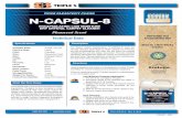 N-CAPSUL-8 - SSS | Triple S | Your Single Source … interim carpet maintenance, N-CAPSUL-8 uses ad-vanced cleaning technology to clean carpets by surround-ing and encapsulating soil.