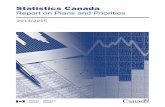 2014/2015 - statcan.gc.ca · Statistics Canada 2014/2015 Report on Plans and Priorities 5 5 2014/2015 ESTIMATES _____ PART III – Departmental Expenditure Plans: Reports on Plans