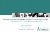 a novel Algorithm for Forecasting UK Electricity Demand · Multivariate k-Nearest Neighbor Regression for Time Series data - a novel Algorithm for Forecasting UK Electricity Demand