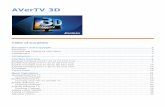 AVerTV 3D - storage.avermedia.comstorage.avermedia.com/web_release_www/A867R/AVerTV_EN_UM_20170621.pdf · Auto Scanning Radio Channels ... If this is your first time running the application,
