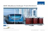 NHP Medium Voltage Transformers · maintenance requirements. Reduced partial discharges obtained thanks to an innovative casting process Longer life due to lower partial discharge
