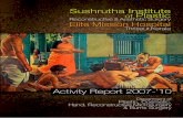 Sushrutha Institute of Plastic Reconstructive & Aesthetic ...thrissurplasticsurgery.com/pdf/Annual-report1.pdf · Sushrutha Institute of Plastic Reconstructive & Aesthetic Surgery