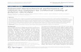 NANO EXPRESS Open Access Enhanced … EXPRESS Open Access Enhanced electrochemical performance of Lithium-ion batteries by conformal coating of polymer electrolyte Nareerat Plylahan1,2,