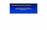 CS 4204 Computer Graphics Computer cs4204/lectures/   1 CS 4204 Computer Graphics Computer