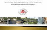 Co-benefits of Waste Management: A Case of Surat, India ... · Co-benefits of Waste Management: A Case of Surat, India . School of Planning and Architecture, Bhopal, India