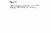 Cisco Model DPC2320/EPC2320 DOCSIS/EuroDOCSIS 2.0 …gditechnology.com/manuals/Cisco-DPC2320-user-Manual.pdf · Notice à l’attention des installateurs de réseaux câblés Les