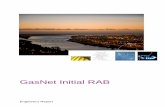 GasNet Initial RAB · GasNet‟s Initial RAB model was based on earlier versions of the ODV model, which had the format of a Microsoft ... GasNet Initial RAB 27 September 2011 .