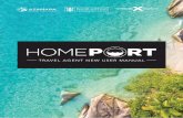 TRAVEL AGENT NEW USER MANUAL - rcihomeport.com.au · NAVIGATING HOMEPORT Following log-in, you will have access to the HomePort homepage. As a new user, you will be given the option