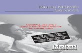 Nurse midwife cover - ForwardHealth Portal · Nurse Midwife Services Nurse Midwife handbook in conjunction with the Physician Services Handbook. Nurse midwives use this ... - Medicaid