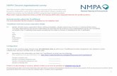 NMPA Second organisational survey - maternityaudit.org.uk · The list on the overview page should cover all individual sites at which your Trust/Board provides intrapartum care (obstetric