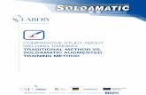 COMPARATIVE STUDY ABOUT WELDING TRAINING: … · comparative study about welding training: traditional method vs. soldamatic augmented training method seabery soluciones +34