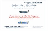 Zubehör - Katalog - meyer-haake.com · Artikel-Nr. Order No. Koagulations-Elektroden Elektroden zur Blutstillung Elektroden mit * sind Bestandteil des Standard-Elektroden-Satzes