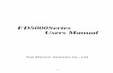 FD5000 users manual - PROCONprocon.co.in/download/Manuals/Digital Panel Meter/Digital Panel... · 7.6.Operation Flow ... Type label x 1, Connector ... The FD5000 series panel meter