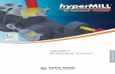 hyperMILL for Autodesk Inventor | Integración CAD · El mecanizado de las superficies y las aristas es visiblemente más suave, limpio y preciso; en pocas palabras, de alta precisión.