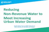 Reducing Non-Revenue Water to Meet Increasing Urban Water ... Water... · Manila Water Story on NRW Reduction in Metro Manila, Ho Chi Minh, and Yangon Reducing Non-Revenue Water to